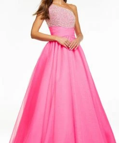 Ashley Lauren - 11127 Beaded Organza Ballgown