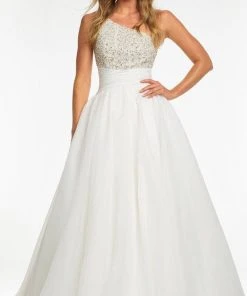 Ashley Lauren - 11127 Beaded Organza Ballgown