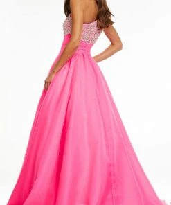 Ashley Lauren - 11127 Beaded Organza Ballgown