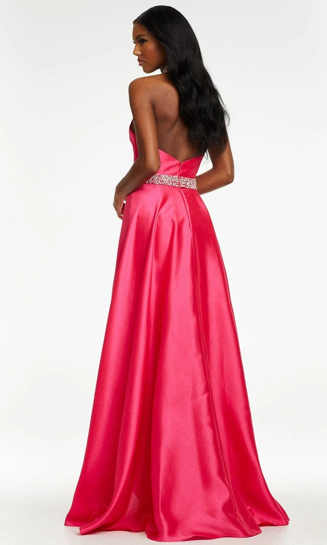 Ashley Lauren - 11148 Bejeweled High Halter Gown 7 Ashley Lauren - 11148 Bejeweled High Halter Gown