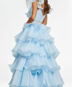 Ashley Lauren - 11154 Ruffle Ornate Ballgown