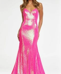 Ashley Lauren - 11163 Strapless V-Neck Sequin Gown 17 Ashley Lauren - 11163 Strapless V-Neck Sequin Gown
