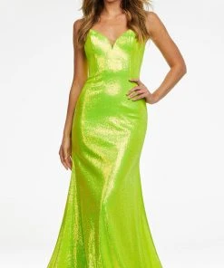 Ashley Lauren - 11163 Strapless V-Neck Sequin Gown 13 Ashley Lauren - 11163 Strapless V-Neck Sequin Gown