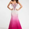 Ashley Lauren - 1131 Sweetheart Ombre Evening Dress