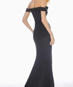 Ashley Lauren - 1497 Off-Shoulder Evening Dress With Slit 7 Ashley Lauren - 1497 Off-Shoulder Evening Dress With Slit