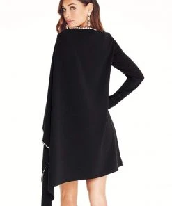 Ashley Lauren - 4060 Crepe Long Sleeves Cocktail Dress