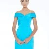 Ashley Lauren - 4291 Off-Shoulder Column Cocktail Dress