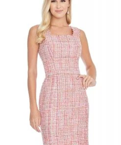 Ashley Lauren - 4323 Square Neck Sheath Cocktail Dress 8 Ashley Lauren - 4323 Square Neck Sheath Cocktail Dress