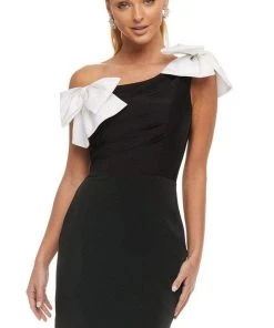 Ashley Lauren - 4448 Asymmetrical Sheath Cocktail Dress