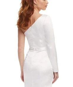 Ashley Lauren - 4463 Asymmetrical Fitted Cocktail Dress