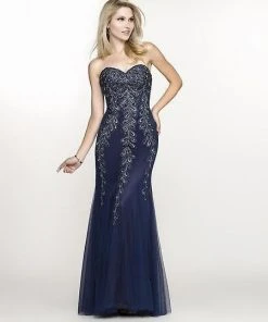 SCALA BG Haute - G3107 Dress In Navy