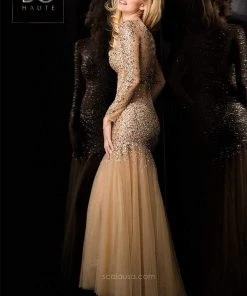 SCALA BG Haute - G3230 Dress In Gold