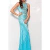 SCALA BG Haute - G3307 Dress In Aqua Silver 2 SCALA BG Haute - G3307 Dress In Aqua Silver