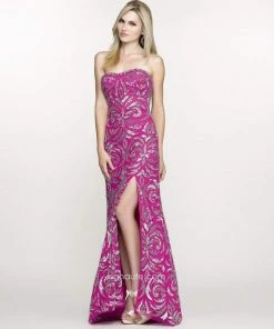 SCALA BG Haute - G47691 Dress In Fuchsia And Silver