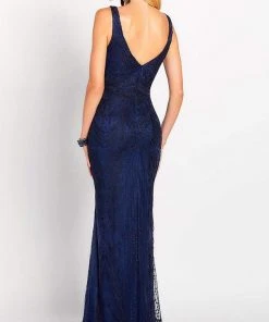 Cameron Blake By Mon Cheri - 119644 Allover Lace Trumpet Dress