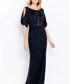 Cameron Blake By Mon Cheri - 120609 Bateau Sheath Evening Gown