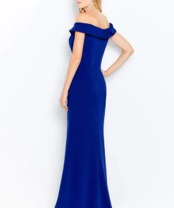 Cameron Blake By Mon Cheri - 120614 Beaded Off-Shoulder Sheath Dress 11 Cameron Blake By Mon Cheri - 120614 Beaded Off-Shoulder Sheath Dress