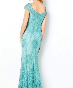 Cameron Blake By Mon Cheri - 220631 Corded Lace Mermaid Gown