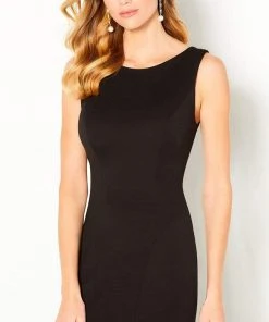 Cameron Blake By Mon Cheri - 220635 Sleeveless Buttons Down Back Gown 12 Cameron Blake By Mon Cheri - 220635 Sleeveless Buttons Down Back Gown