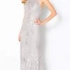 Cameron Blake By Mon Cheri - 220645 High Halter Embroidered Dress 2 Cameron Blake By Mon Cheri - 220645 High Halter Embroidered Dress