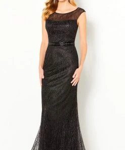 Cameron Blake By Mon Cheri - 220652 Cap Sleeve Scoop Mermaid Dress