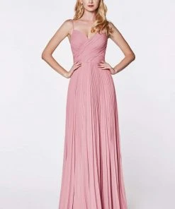 Cinderella Divine - 7471 Sweetheart Ruched Bodice Pleated A-Line Gown 13 Cinderella Divine - 7471 Sweetheart Ruched Bodice Pleated A-Line Gown