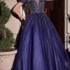 Cinderella Divine B702 - Beaded Ball Gown