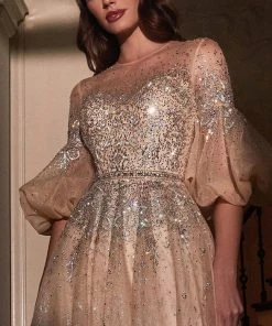 Cinderella Divine B703 - Bateau Neck Bridal Gown