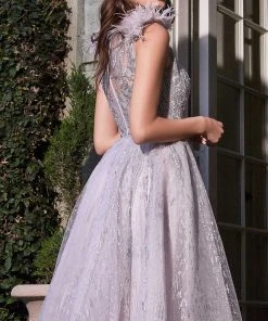 Cinderella Divine B704 - Jewel Neck Evening Dress