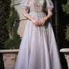 Cinderella Divine B707 - Puffed Sleeves Bridal Gown