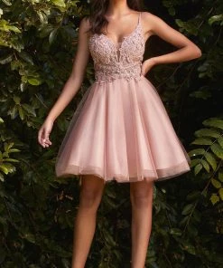 Cinderella Divine CD0190 - Beaded Cocktail Dress