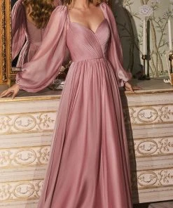 Cinderella Divine CD243 - A-Line Evening Dress