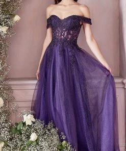 Cinderella Divine CD961 - Corset Prom Gown 17 Cinderella Divine CD961 - Corset Prom Gown