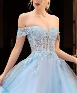 Cinderella Divine CD961 - Corset Prom Gown 20 Cinderella Divine CD961 - Corset Prom Gown