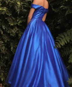 Cinderella Divine J823 - Off Shoulder Evening Dress