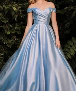 Cinderella Divine J823 - Off Shoulder Evening Dress