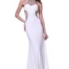 Cinderella Divine - JC3468 Beaded Stretch Sheath Dress