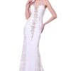 Cinderella Divine - JC4101 Embellished Illusion Sheath Dress