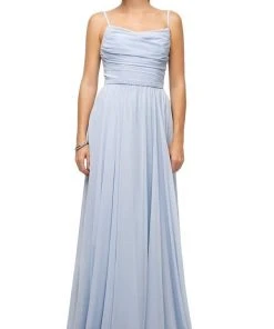 Cinderella Divine - UR136 Sleeveless Empire Waist Chiffon Dress