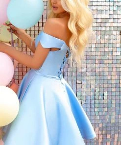 Clarisse 30245 - Sweetheart A-Line Cocktail Dress