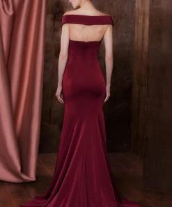 Colors Dress - 1768 Sweetheart/Off-Shoulder Trumpet Dress