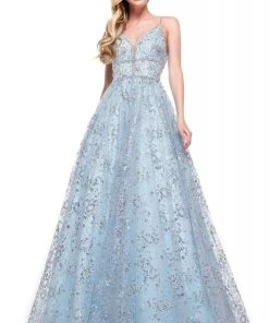 Colors Dress - 2288 Embellished Sweetheart Long Dress