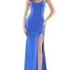 Colors Dress - G1052 Scoop Neck Beaded Sheath Dress