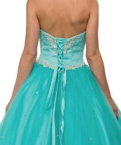 Dancing Queen - 1111 Beaded Sweetheart Quinceanera Ballgown
