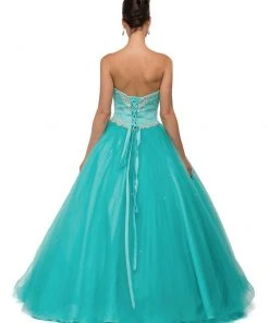 Dancing Queen - 1111 Beaded Sweetheart Quinceanera Ballgown