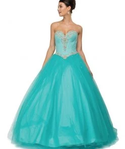 Dancing Queen - 1111 Beaded Sweetheart Quinceanera Ballgown