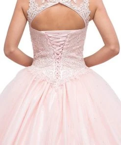 Dancing Queen - 1152 Sleeveless Beaded Quinceanera Ballgown 12 Dancing Queen - 1152 Sleeveless Beaded Quinceanera Ballgown