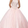 Dancing Queen - 1164 Sleeveless Jewel Embellished Quinceanera Ball Gown