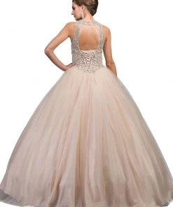 Dancing Queen - 1205 Embellished Jewel Quinceanera Gown
