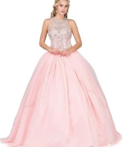 Dancing Queen - 1205 Embellished Jewel Quinceanera Gown